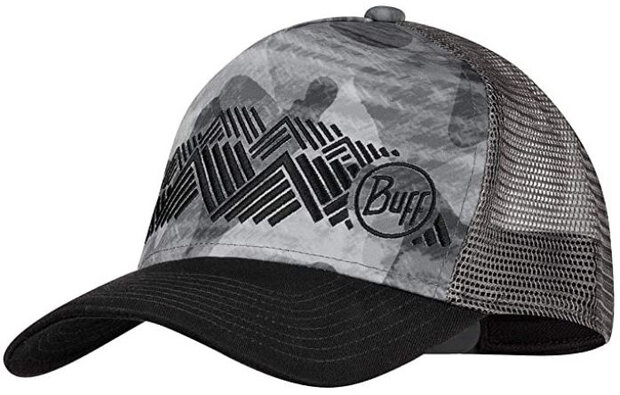 pet Trucker Burj UPF 50 polyester grijs/zwart one-size
