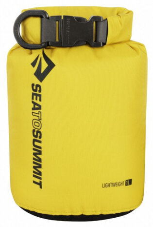 drybag lichtgewicht 1 liter nylon geel