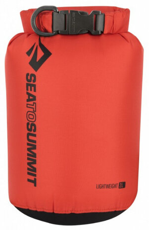 drybag lichtgewicht 2 liter nylon rood