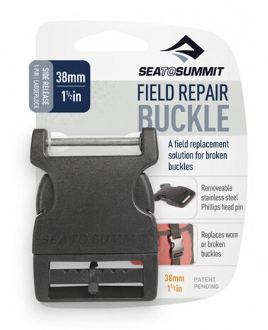 reservegesp Field Repair Buckle 38 mm zwart