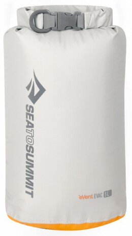 drybag Evac Event 13 liter 23 x 51 cm nylon grijs