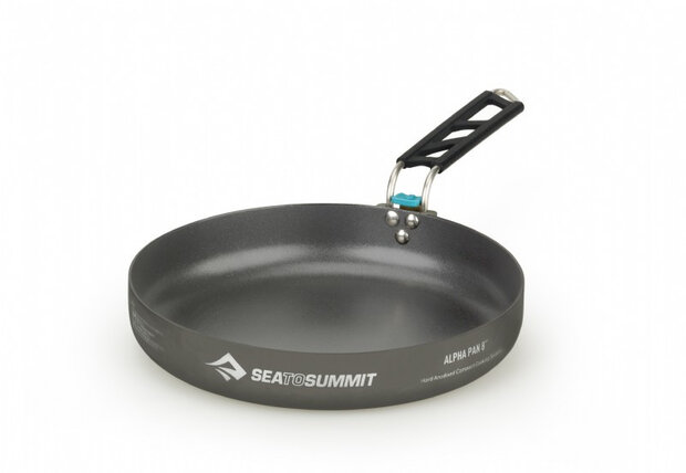 koekenpan AlphaPot Camping 20 cm aluminium grijs