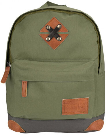 rugzak 28 x 20 x 10 cm 5,5 liter polyester groen