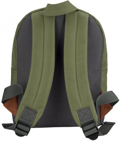 rugzak 28 x 20 x 10 cm 5,5 liter polyester groen