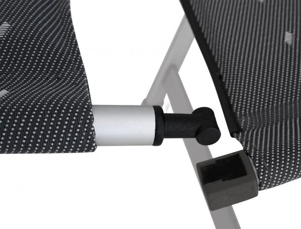 bevestigingsmateriaal voetsteun 7 cm PVC zwart