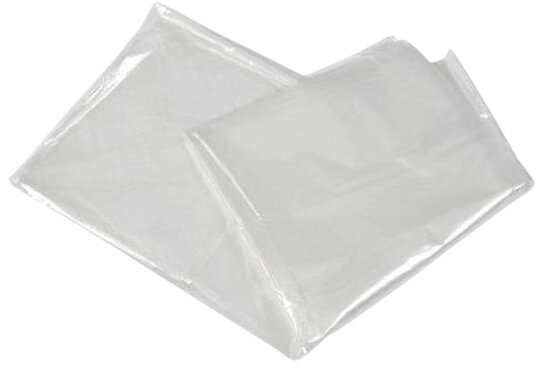 tentzeil 8 x 3 meter transparant