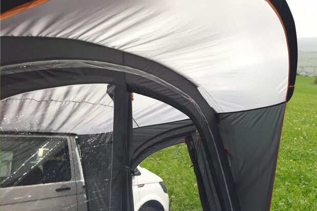 bustent Pisa 270 x 200 cm polyester grijs