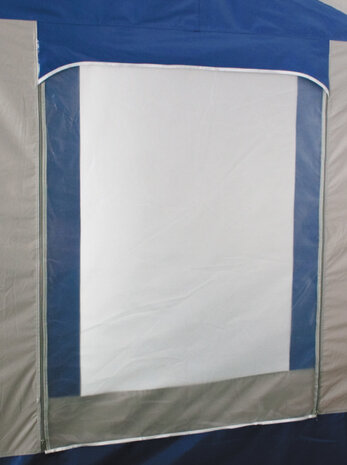 schuurtent Cavern Bike 150 x 220 cm PVC/staal blauw