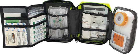 Ehbo-set Globe 12 cm polyester geel 69-delig