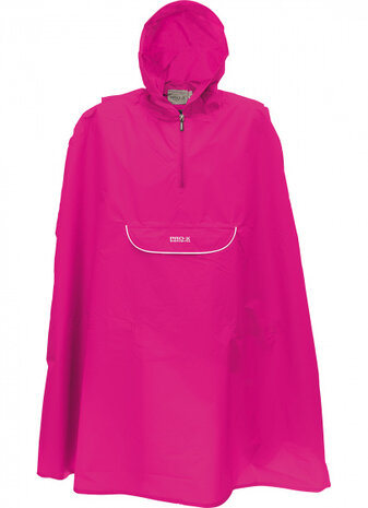 poncho Pasino junior polyamide roze maat 104