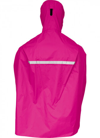 poncho Pasino junior polyamide roze maat 104