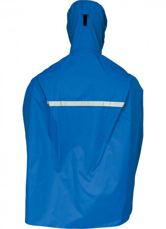 poncho Pasino junior polyamide blauw maat 164