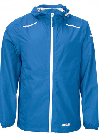fietsjack Tour heren polyamide blauw maat L