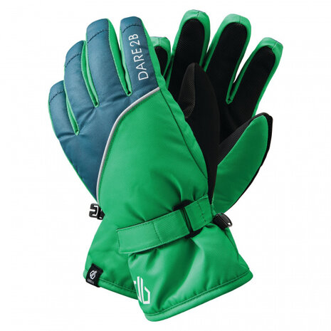 handschoenen Mischievous junior groen maat 13