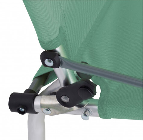 campingstoel Moita 90 x 55 cm aluminium lichtgroen