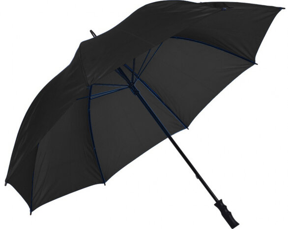 paraplu 73 cm polyester/aluminium zwart