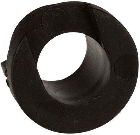 ring met gleuf campingbed 21CE zwart