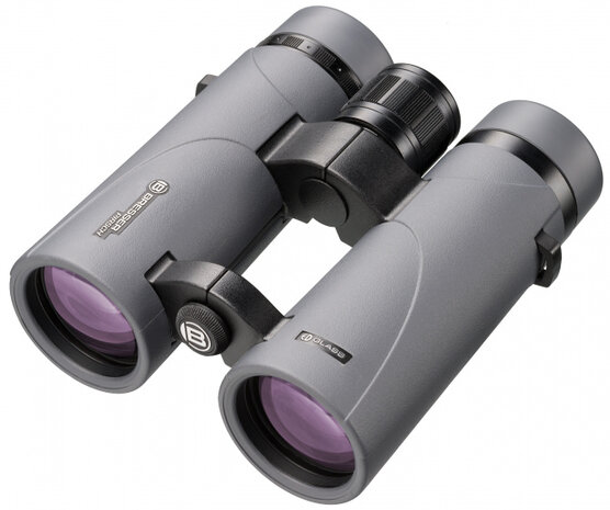 Pirsch ED 10x42 verrekijker met fasecoating grijs