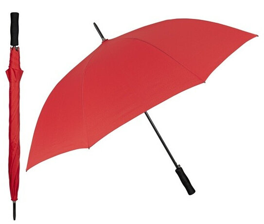 paraplu Golf windproef 94 x 122 cm microvezel rood