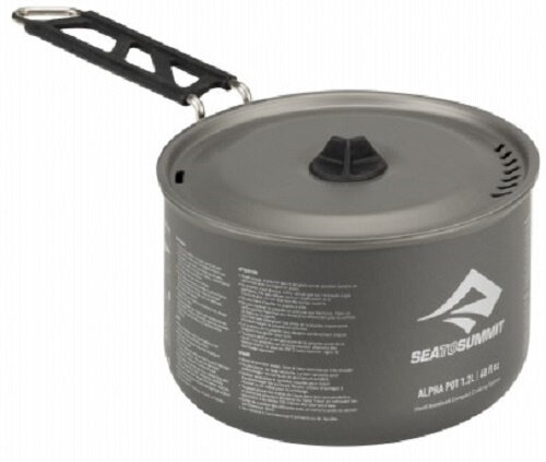kookset Alphapot Cookset 2.2 blauw/grijs 6-delig