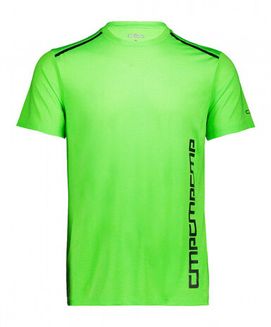 T-shirt heren polyester/nylon lime maat 3XL