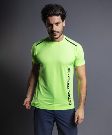 T-shirt heren polyester/nylon lime maat 3XL
