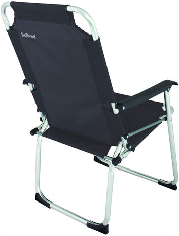 campingstoel Moita 90 x 55 cm aluminium antraciet