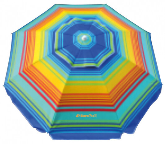 parasol 180 x 160 cm polyester/staal 3-delig