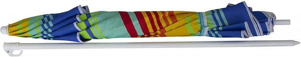 parasol 180 x 160 cm polyester/staal 3-delig