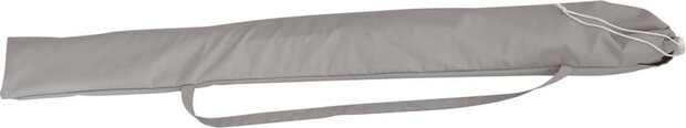 parasol 180 x 160 cm polyester grijs 3-delig