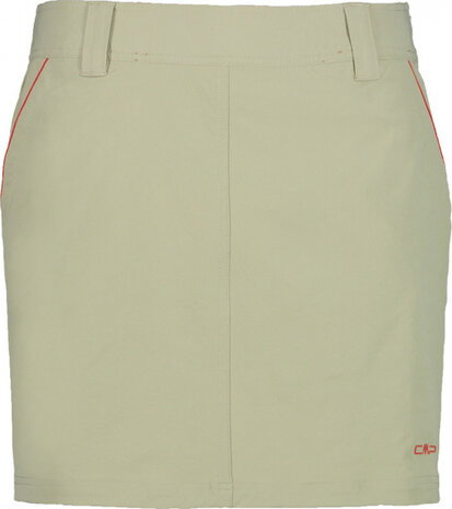 outdoorrok dames polyester/elastaan sage maat 46