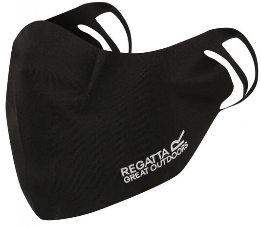 mondkapje polyester zwart one-size
