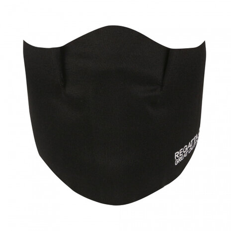 mondkapje polyester zwart one-size