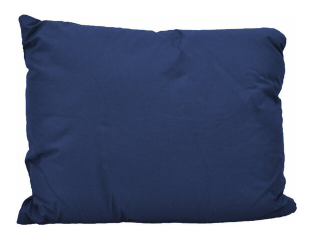 reiskussen 45 x 35 cm polykatoen donkerblauw