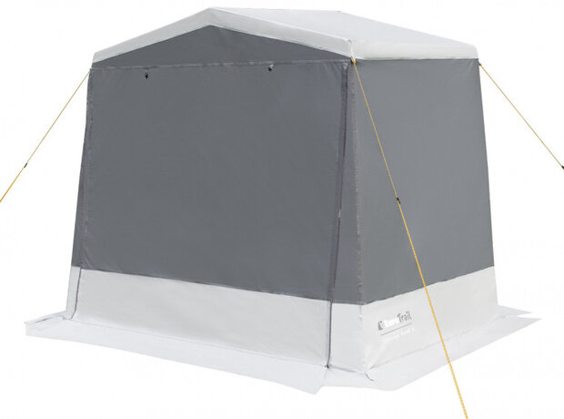 schuurtent 4 PVC 230 x 165 x 195 cm PVC/staal grijs