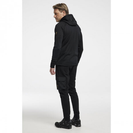outdoorbroek Athleisure katoen zwart maat M
