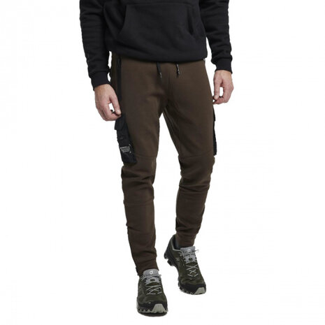 outdoorbroek Athleisure katoen olijfgroen maat XL