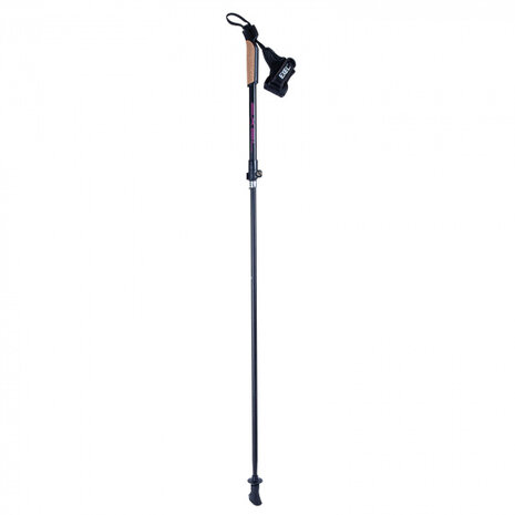 Nordic walking stokken Walker 100-135 cm aluminium zwart