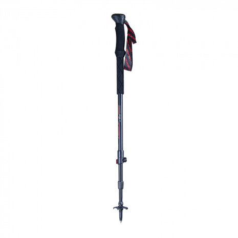 Nordic walking stokken Point 100-135 cm aluminium zwart