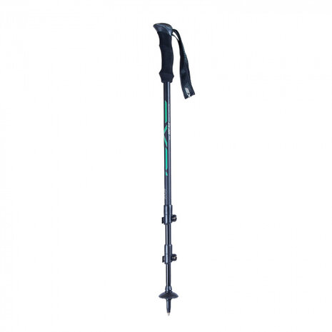 Nordic walking stokken Ridge 100-135 cm aluminium zwart