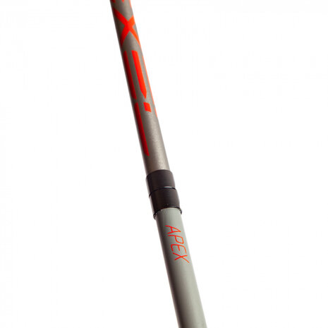 Nordic walking stokken Apex Vario 100-135 cm carbon zwart