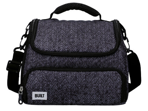 lunchtas Professional 6 liter polyester/peva grijs/zwart