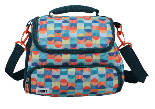 lunchtas Retro 6 liter polyester/peva groen