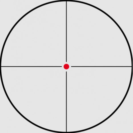 richtkijker Konuspro-Plus 6-24x50 verlicht kruis zwart