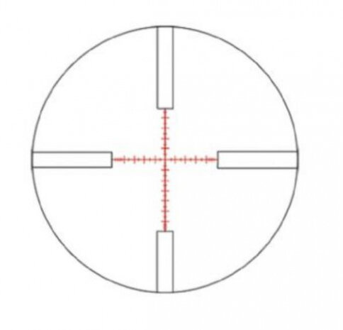 richtkijker Konuspro-M30 12,5-50x56 verlicht kruis zwart