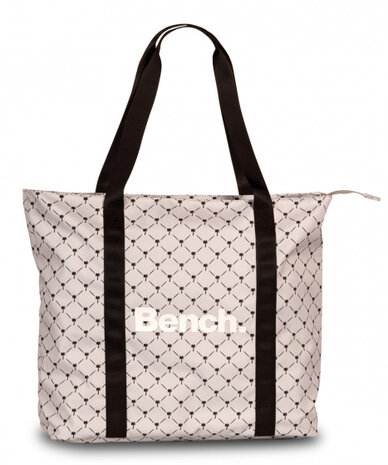 shopper dames 22 liter nylon wit