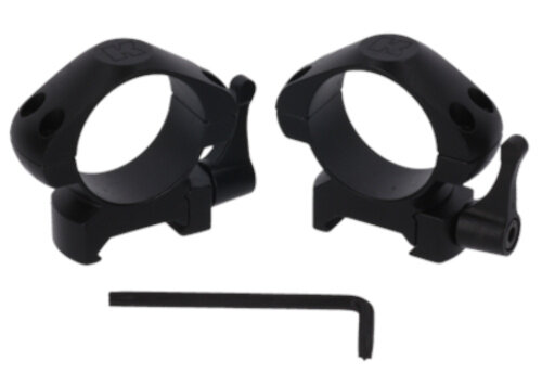 montageringen Quick Release 30 mm staal zwart 3-delig M