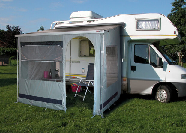 luifeltent Narvik 350 220 x 230 cm polyester grijs
