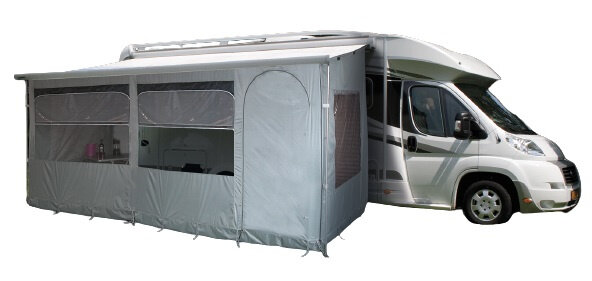 luifeltent Narvik 400 220 x 230 cm polyester grijs