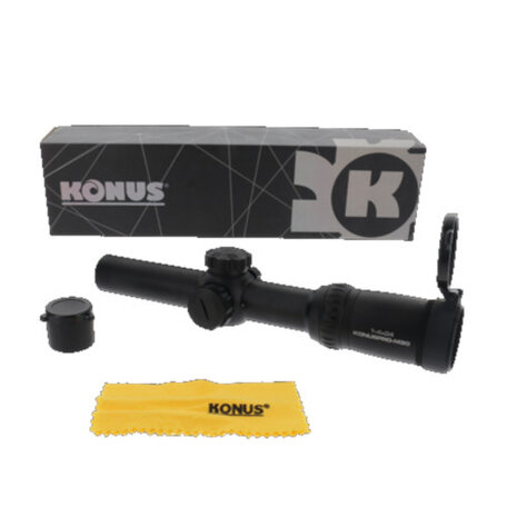 richtkijker Konuspro M-30 1-4x24 294 mm zwart 6-delig